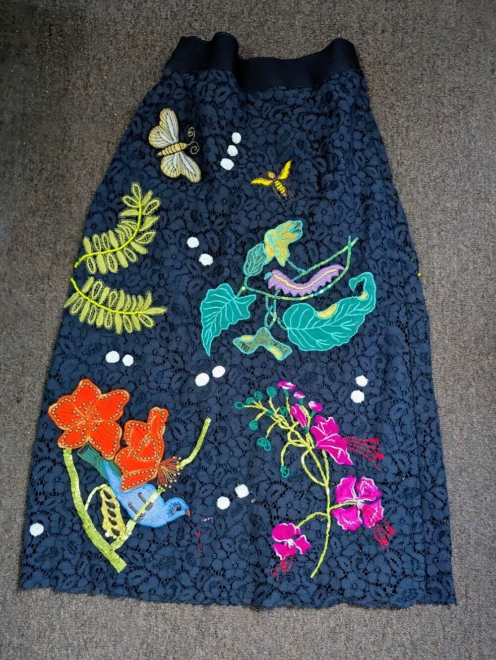 Essentiel Antwerp Beaded Skirt size 34
